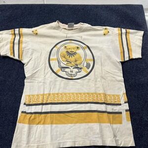 Vintage Grateful Dead Shirt Mens XL Liquid Blue Fall Tour 94 Bear Hockey 90s
